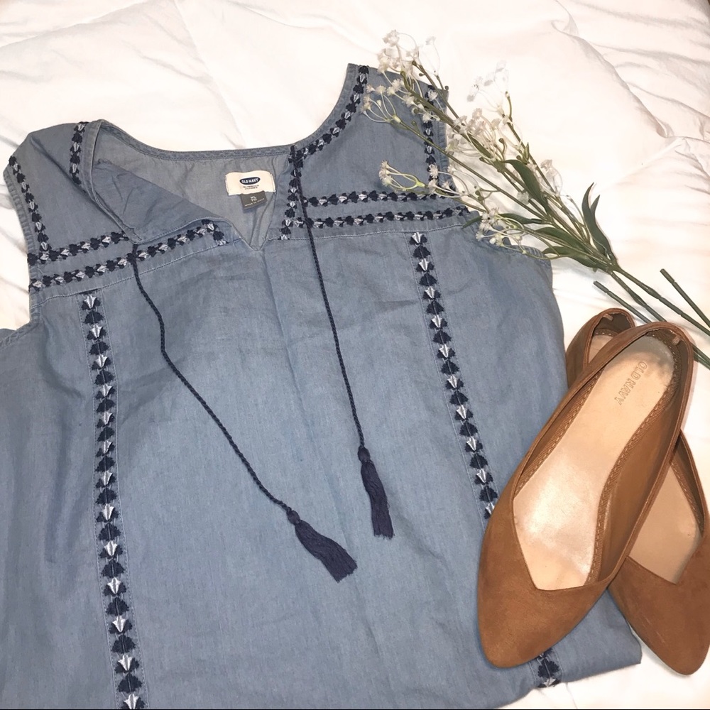 chambray dress